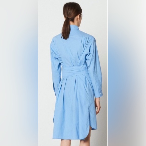Sandro “Cox” Poplin Dress Fr 40 US 8 - Picture 5 of 13